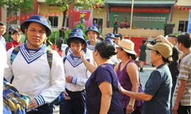 4.470 tân binh TPHCM lên đường nhập ngũ