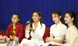 Hoa hậu Ngọc Châu trải lòng việc trao yêu thương đúng nơi, đúng người