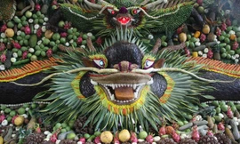 'Đã mắt' chiêm ngưỡng tuyệt tác tạo hình trái cây Nam bộ 