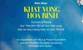 Đêm nhạc 'Khát vọng hòa bình' trong đêm 30/4