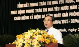 Bí thư TPHCM: Lấy hiệu quả công tác thi đua để đánh giá hoàn thành nhiệm vụ cán bộ