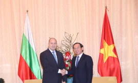 Tổng thống Bulgaria Rumen Radev hội kiến với Bí thư Thành ủy TPHCM Nguyễn Văn Nên