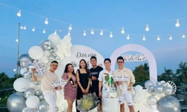 Đám cưới diễn ra ngay sau ngày có lệnh giới hạn, Hồ Bích Trâm mời khách dự theo khung giờ