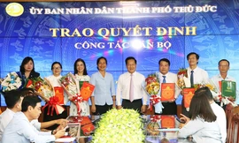 TP Thủ Đức điều động, bổ nhiệm nhiều cán bộ