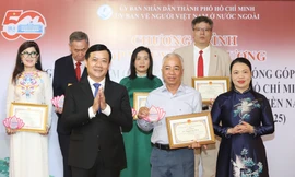 Vinh danh 50 kiều bào đóng góp tiêu biểu cho TPHCM