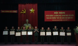 Tuyên dương 10 thanh niên tiêu biểu Binh chủng Đặc công