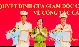 Trưởng phòng CSGT Công an TPHCM làm Trưởng Công an Thủ Đức