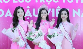 Top 3 Hoa hậu Việt Nam 2018 sẵn sàng tham gia đấu trường quốc tế