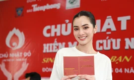 Người đẹp Cẩm Đan lần đầu sẻ chia giọt máu hồng tình nguyện