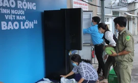 'Tủ lạnh Thạch Sanh' thực phẩm thiết yếu gửi tặng người dân khu cách ly 