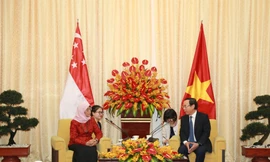 Tổng thống Halimah Yacob: Nhiều doanh nghiệp Singapore muốn đầu tư tại TPHCM