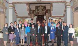 Lãnh đạo UBND TPHCM tiếp các đại sứ trẻ SSEAYP 2018