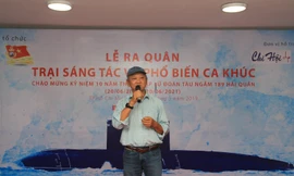 Nghệ sỹ TPHCM lên đường tìm tư liệu sáng tác về chiến sỹ tàu ngầm