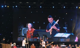 Sôi động lễ hội âm nhạc 'Hò dô' lần đầu ở TP.HCM