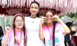 Ngày hội Nón hồng: Chạy bộ, hiến tóc...tiếp sức bệnh nhân ung thư vú