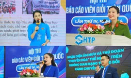 Báo cáo viên giỏi toàn quốc tranh tài về những vấn đề 'nóng' trên không gian mạng
