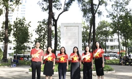 Đại biểu Tàu Thanh niên Đông Nam Á lan tỏa tinh thần yêu nước 