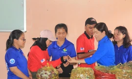 Lãnh đạo TPHCM thăm, tặng quà bạn trẻ quốc tế tham gia tình nguyện Mùa hè xanh