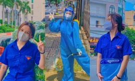 Bé 'hạt tiêu' xông pha trên tuyến đầu đẩy lùi COVID