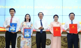 TPHCM quyết định điều động, bổ nhiệm nhiều cán bộ chủ chốt 