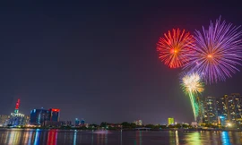 TPHCM bắn pháo hoa tối 2/9 tại 2 địa điểm 