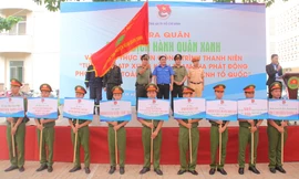 Tuổi trẻ Công an TPHCM ra quân Hành quân xanh năm 2020