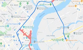 TPHCM điều chỉnh giao thông nhiều tuyến đường phục vụ bắn pháo hoa mừng Quốc khánh