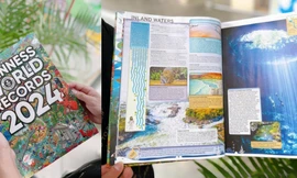 Sách vui khoa học "Guinness World Records 2024" tìm kiếm những kỷ lục xuyên đại dương