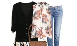 3 cách mix đồ ấn tượng với cardigan đen