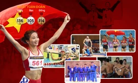 Infographic: Thành tích đoàn thể thao Việt Nam tại SEA Games 32