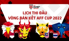 Lịch thi đấu vòng bán kết AFF Cup 2022 