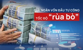 Giải ngân vốn đầu tư công tốc độ 'rùa bò'