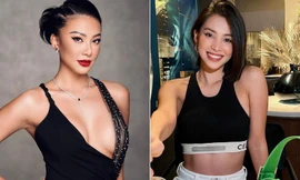 Tiểu Vy mặc crop-top khoe eo thon nóng bỏng, Kim Duyên diện váy xẻ vòng 1 táo bạo