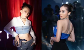 Tiểu Vy mặc crop-top lạ mắt khoe eo thon nóng bỏng, Kỳ Duyên khoe lưng trần sexy