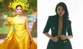 Khánh Vân lộng lẫy tựa 'nữ thần mặt trời', Đào Thị Hà diện mốt quên nội y nóng bỏng