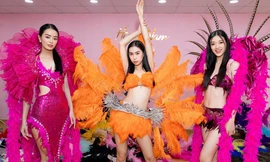 Thí sinh Miss World Vietnam 2022 đeo cánh thiên thần nóng bỏng như người mẫu Victoria's Secret