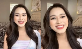 Khỏi COVID-19, Đỗ Thị Hà trổ tài tự make-up cực xinh đẹp khiến fans trầm trồ khen ngợi