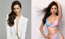 Hoa hậu Diễm Hương khoe dáng sexy với bikini, Á hậu Hoàng My diện mốt không nội y nóng bỏng