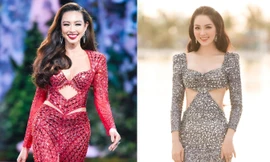 Diện kiểu váy cut-out yêu thích của Thùy Tiên, Á hậu đẹp nhất VTV sexy không kém đàn em!