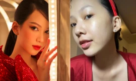 Mặt mộc hoàn hảo của mỹ nhân da đẹp nhất HHVN 2020: tẩy trang rồi vẫn khiến fan trầm trồ!