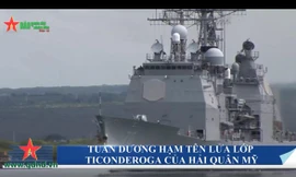 Sức mạnh tuần dương hạm tên lửa lớp Ticonderoga của Hải quân Mỹ