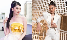 Á hậu Thùy Dung khoe vai trần với váy lạ mắt, Đào Thị Hà mặc jumpsuit xẻ vòng 1 táo bạo