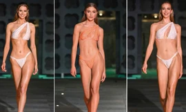 Dàn thí sinh Hoa hậu CH Czech 2022 gây sốt với body như 'tạc tượng' trong phần thi bikini