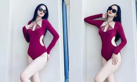 Mỹ nhân có làn da đẹp nhất HHVN 2020 tung ảnh bikini nóng bỏng sau lễ ăn hỏi bí mật