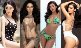 Đọ nhan sắc nóng bỏng 4 nữ giám khảo quyền lực của Hoa hậu Hòa bình Việt Nam 2022