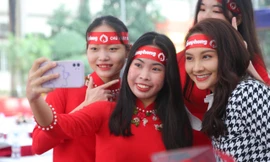 Toàn cảnh lễ khai mạc ngày hội Chủ nhật Đỏ lần thứ XIV - năm 2022