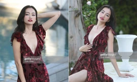 Hoa hậu Trúc Diễm diện váy xẻ vòng một nóng bỏng tại LHP Cannes 2022