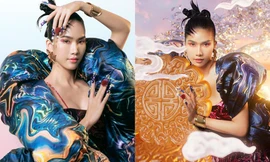 Á hậu Phương Anh ‘lột xác’ với hình tượng chị Hằng đầy ma mị 