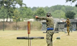 Ngày tranh tài bắn súng đầu tiên của các xạ thủ ASEAN tại AARM-30