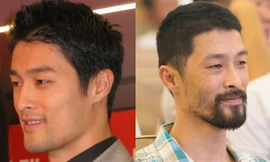 Johnny Trí Nguyễn xuống sắc không phanh ở tuổi 44 (ảnh bên phải). Ảnh: Tổng hợp internet.